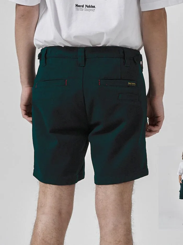 Mens Hard Yakka X Mandude Work Short Yakka Green Thrills Denim Shorts