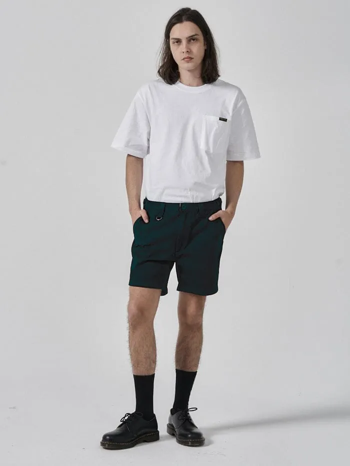 Mens Hard Yakka X Mandude Work Short Yakka Green Thrills Denim Shorts