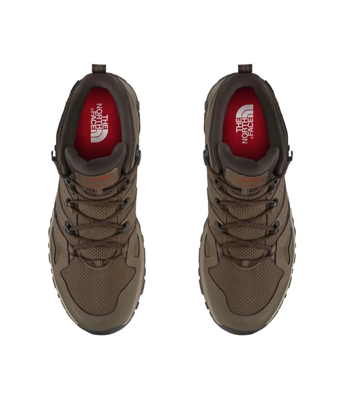Mens Hedgehog Fastpack II Mid WP Bipartisan Browncoffee Brown The North Face Hiking
