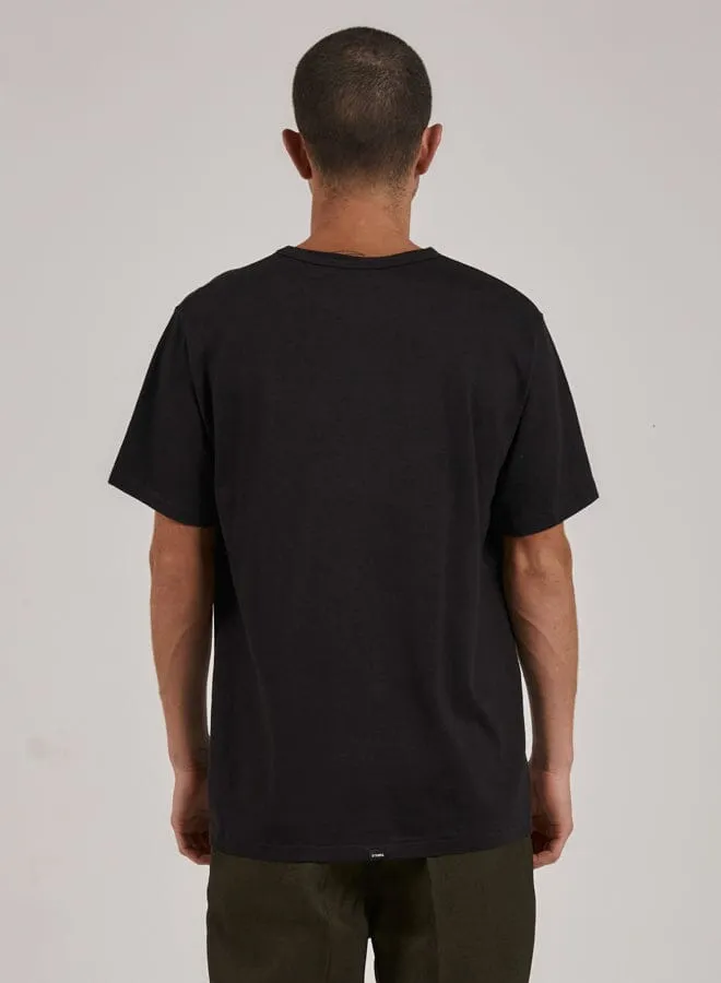 Mens Hemp Guardian Merch Fit Tee Black Thrills Tees and Tank Tops