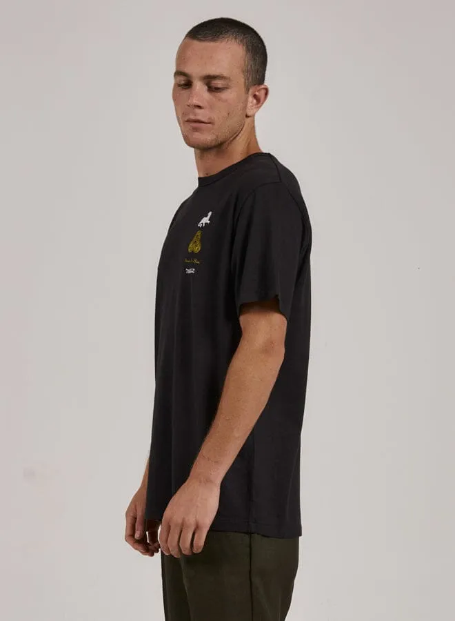 Mens Hemp Guardian Merch Fit Tee Black Thrills Tees and Tank Tops