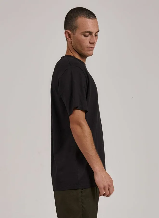 Mens Hemp Guardian Merch Fit Tee Black Thrills Tees and Tank Tops
