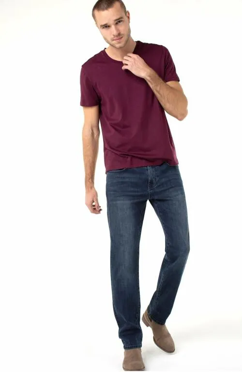 Mens Jeans Liverpool Los Angeles Regent Relaxed Straight With Coolmax Palo Alto Dark