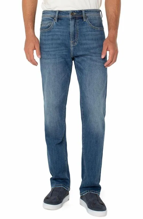 Mens Jeans Liverpool Los Angeles Sutton Loose Straight Belmonte