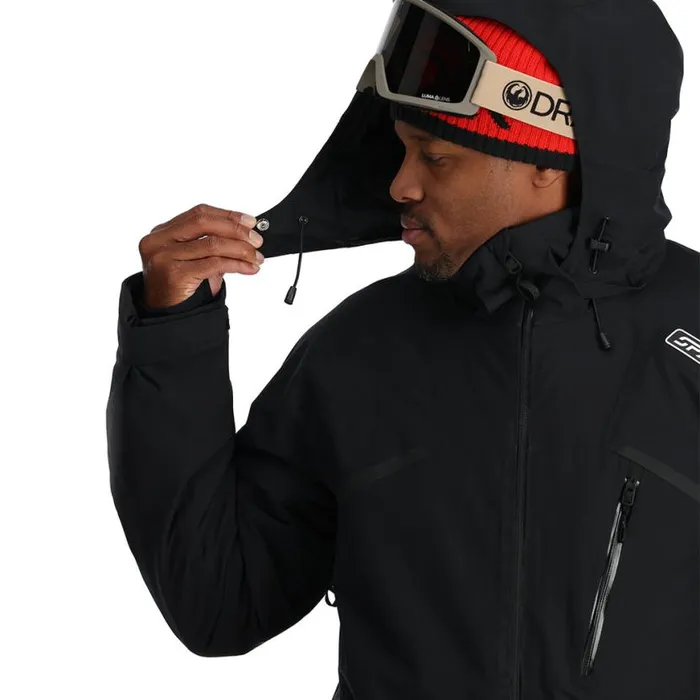 Mens Leader Black Spyder Insulated
