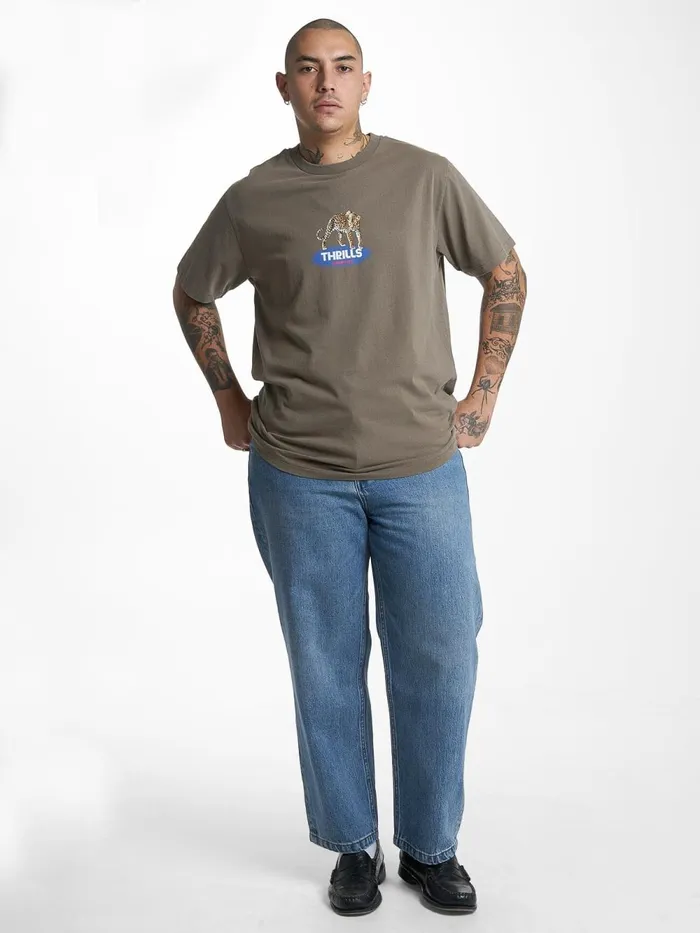 Mens Lurker Merch Fit Tee Tarmac Thrills Tees and Tank Tops