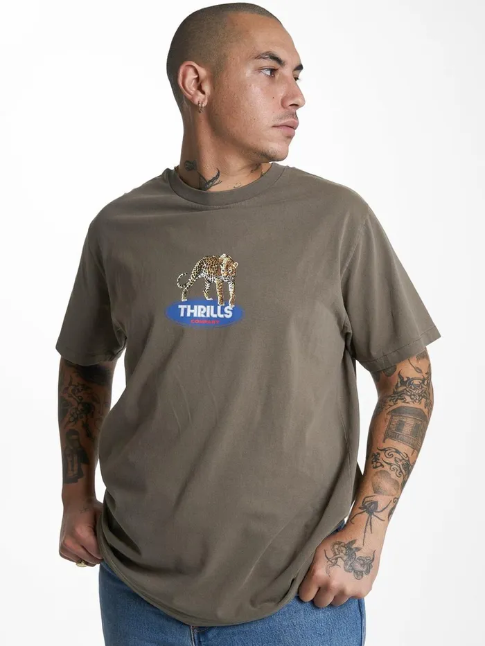 Mens Lurker Merch Fit Tee Tarmac Thrills Tees and Tank Tops