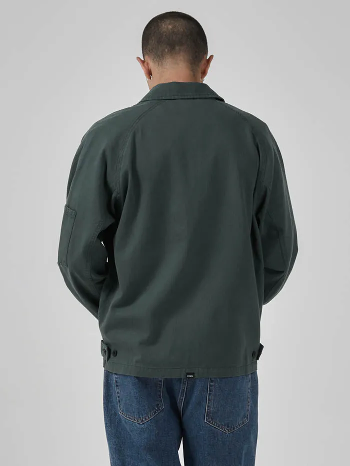 Mens Minimal Work Jacket Mallard Green Thrills Jackets