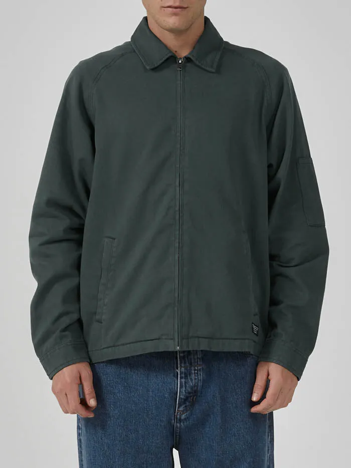 Mens Minimal Work Jacket Mallard Green Thrills Jackets