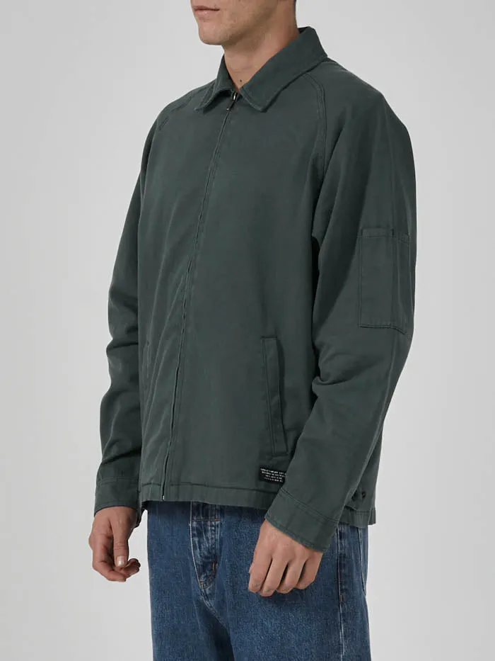 Mens Minimal Work Jacket Mallard Green Thrills Jackets