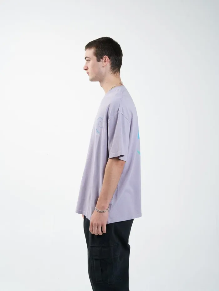 Mens New Meetings Oversized Fit Tee Lavendar Thrills Tees and Tank Tops