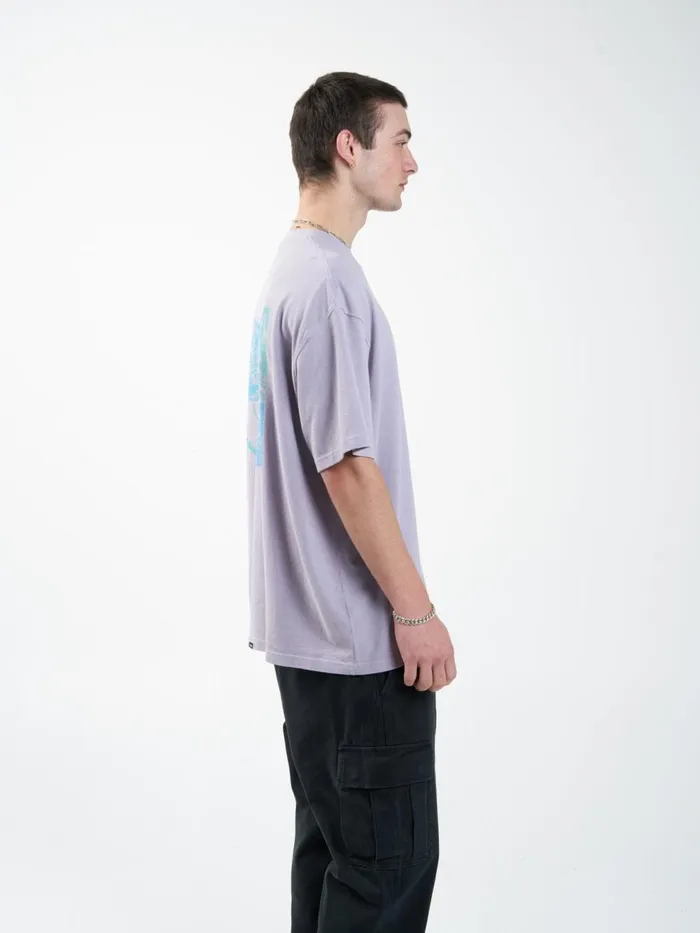 Mens New Meetings Oversized Fit Tee Lavendar Thrills Tees and Tank Tops