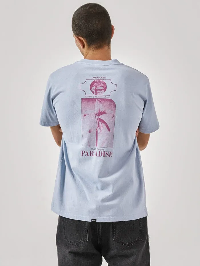 Mens Portrait Of Paradise Merch Fit Tee Sky Blue Thrills Tees and Tank Tops