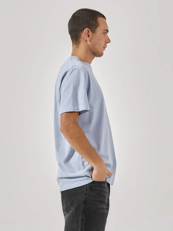 Mens Portrait Of Paradise Merch Fit Tee Sky Blue Thrills Tees and Tank Tops