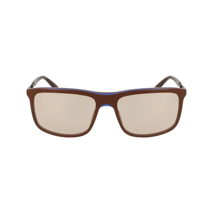 Mens Square Sunglasses Brown Spyder Eyewear