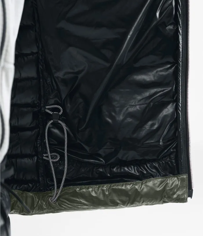 Mens Summit L3 Down Hoodie New Taupe Greentnf Black The North Face Insulated and Down Jackets