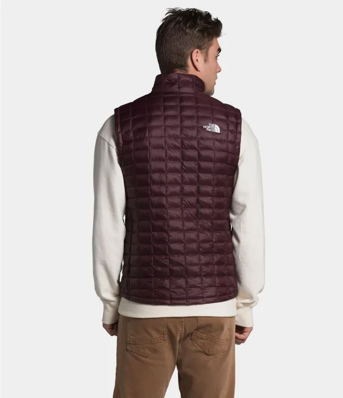 Mens ThermoBall Eco Vest Root Brown Matte The North Face Vests
