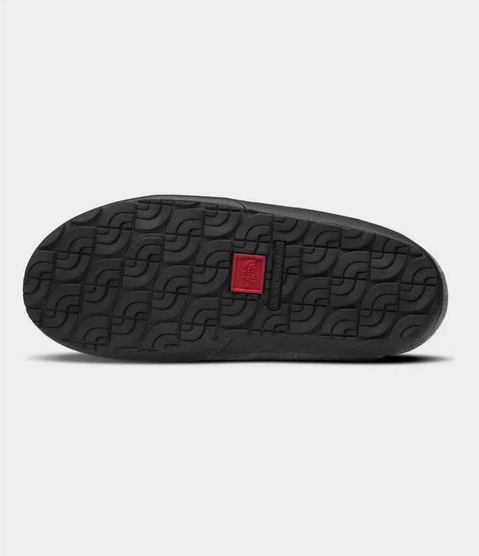 Mens ThermoBall Traction Bootie Wool Tnf Medium Grey Heathertnf Black The North Face Slippers