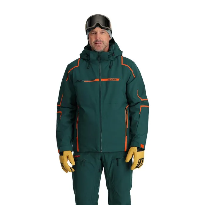 Mens Titan Cypress Green Spyder Insulated
