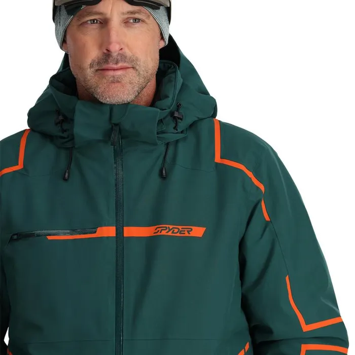Mens Titan Cypress Green Spyder Insulated