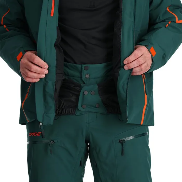 Mens Titan Cypress Green Spyder Insulated