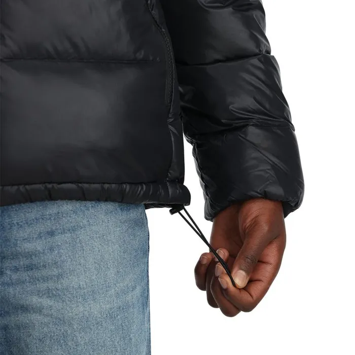 Mens Windom Hooded Black Spyder Down