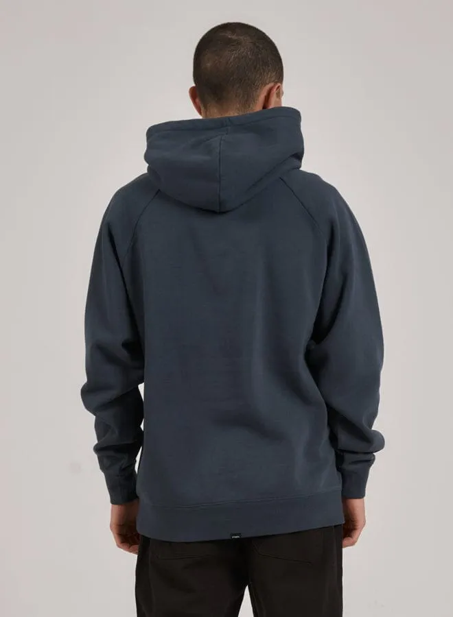 Mens Wonderland Raglan Hood Dark Slate Thrills Sweaters and Fleece