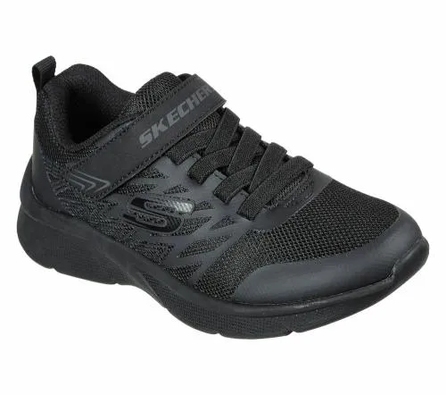 Microspec 8211 Never Late Black Kids SKECHERS Big Kids UK Sizes 36
