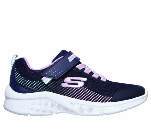 Microspec Navy Lavender Kids SKECHERS Kids UK Sizes 9525