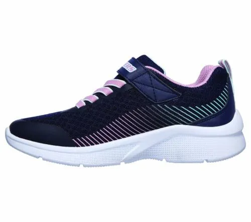 Microspec Navy Lavender Kids SKECHERS Kids UK Sizes 9525