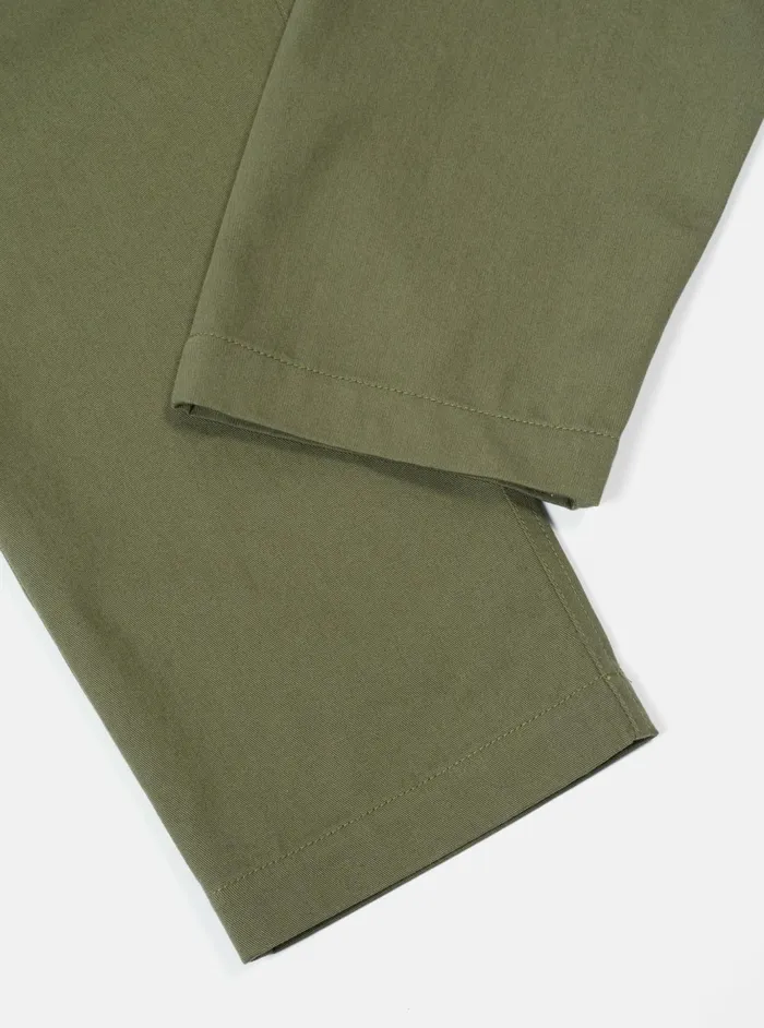 Military Chino In Light Olive Twill Men Universal Works Cotton Twill