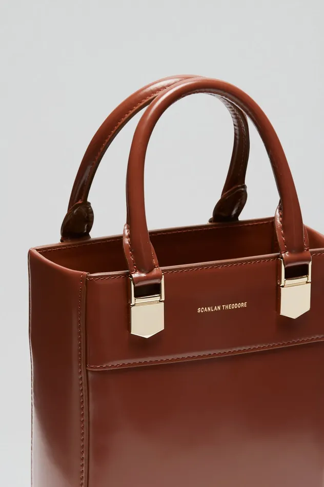 MINI SHOPPER CIGAR Women Bags Scanlan Theodore MINI SHOPPER CIGAR Women Bags Scanlan Theodore