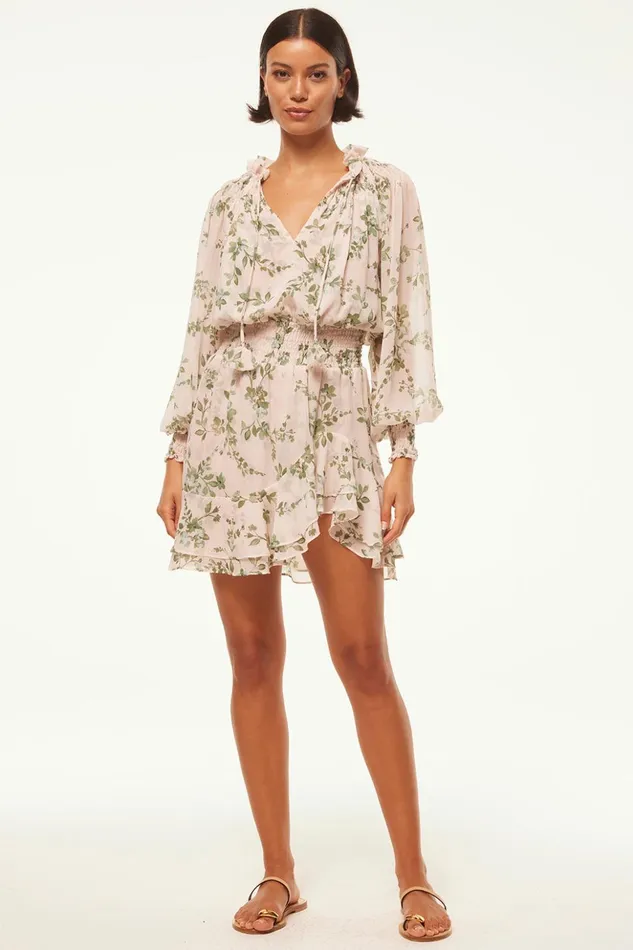 MISA Los Angeles ALMAHA DRESS White Sage Botanica Women Dresses