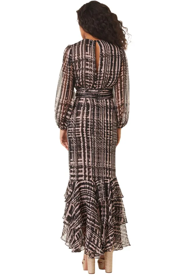 MISA Los Angeles BEATRIZ TOP Holiday Abstraction Women Tops