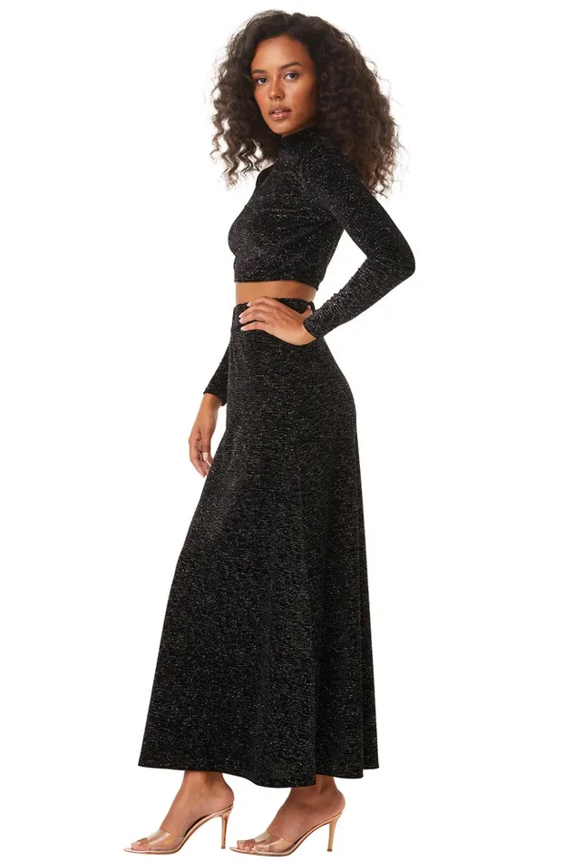 MISA Los Angeles EKAT SKIRT Astral Dusted Women Matching Sets