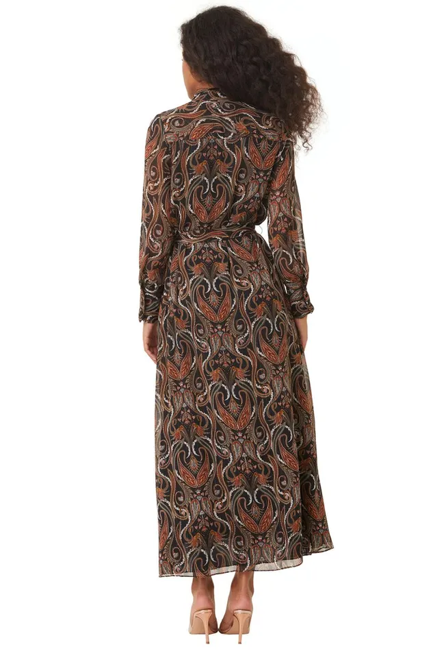 MISA Los Angeles INES DRESS Spartina Paisley Women Dresses