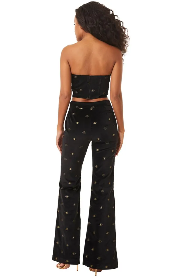 MISA Los Angeles JADE PANT Black Women Pants