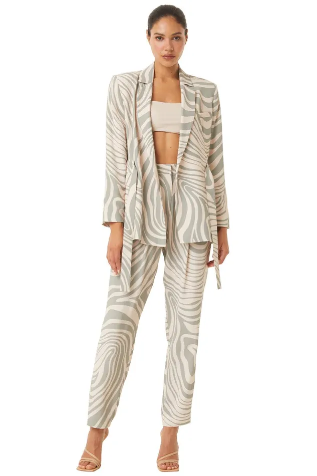 MISA Los Angeles KELSEY JACKET Ivory Women Tops