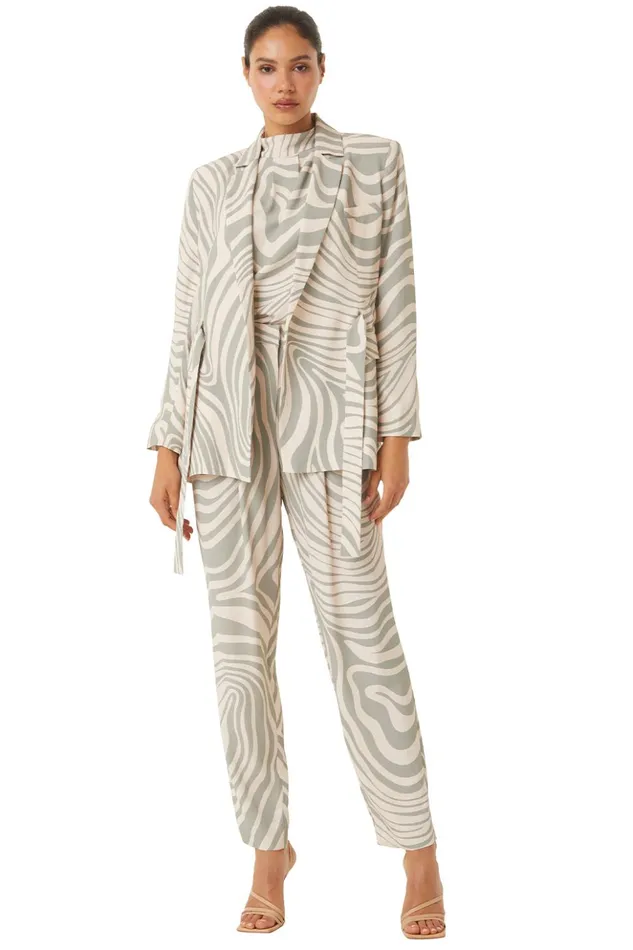 MISA Los Angeles KELSEY JACKET Ivory Women Tops