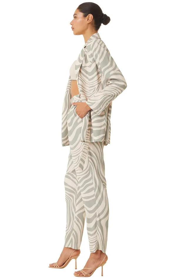MISA Los Angeles KELSEY JACKET Ivory Women Tops