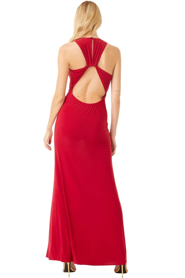 MISA Los Angeles PARGOL DRESS Espresso Women Dresses