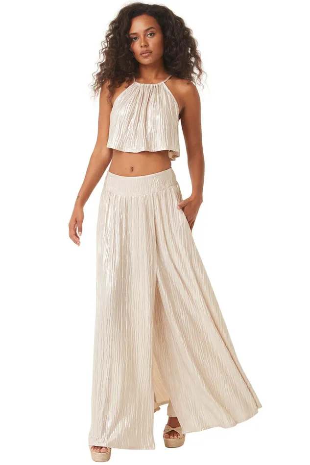 MISA Los Angeles SAANA TOP Mother Of Pearl Women Tops