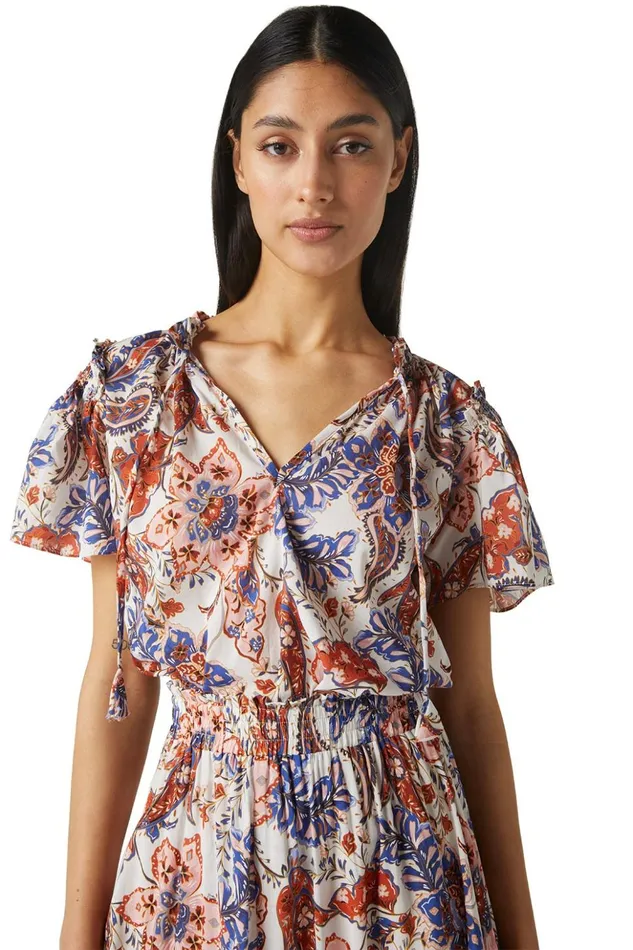 MISA Los Angeles SUPARNA TOP Harvest Flora Women Tops