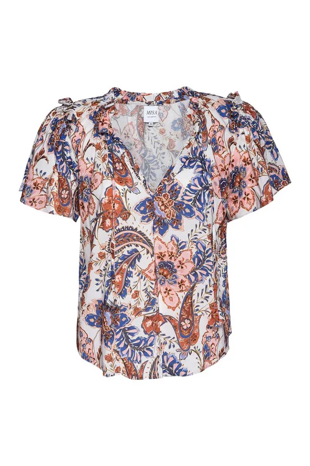 MISA Los Angeles SUPARNA TOP Harvest Flora Women Tops