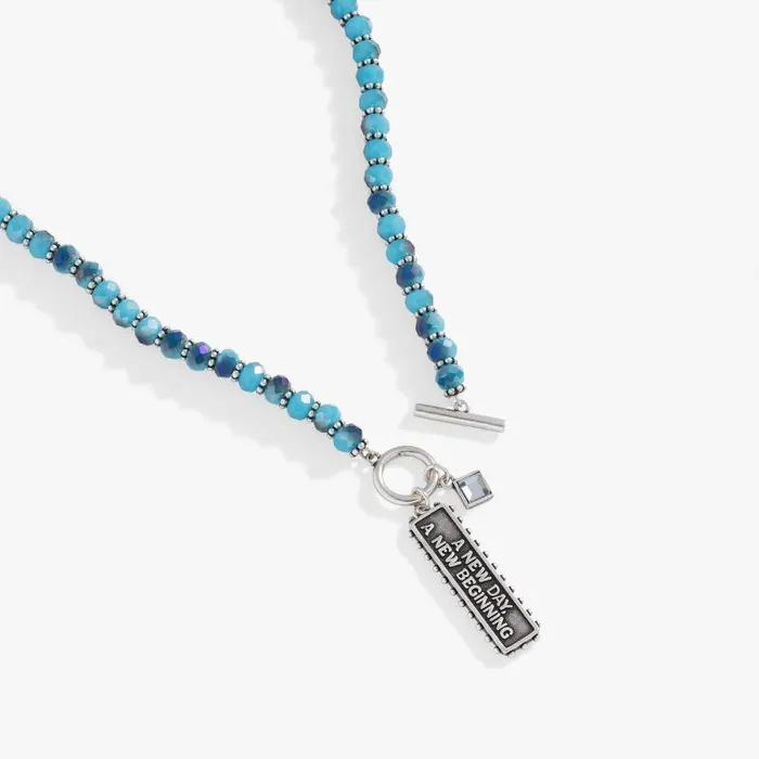 Necklaces Women Alex And Ani A New Day A New Beginning Toggle Necklace Silver