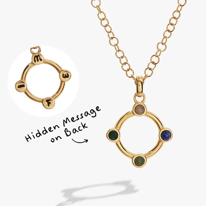 Necklaces Women Alex And Ani Hidden Message 039Wife039 Crystal Necklace Stainless Steel Gold Necklaces Women Alex And Ani Hidden Message 039Wife039 Crystal Necklace Stainless Steel Gold