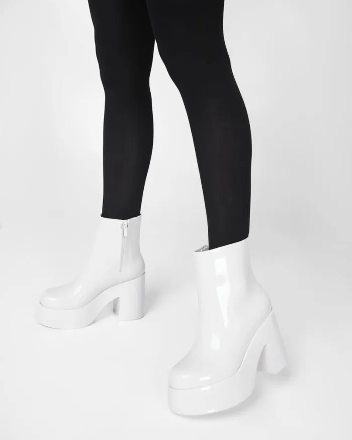 Nubia White Women Melissa Boots