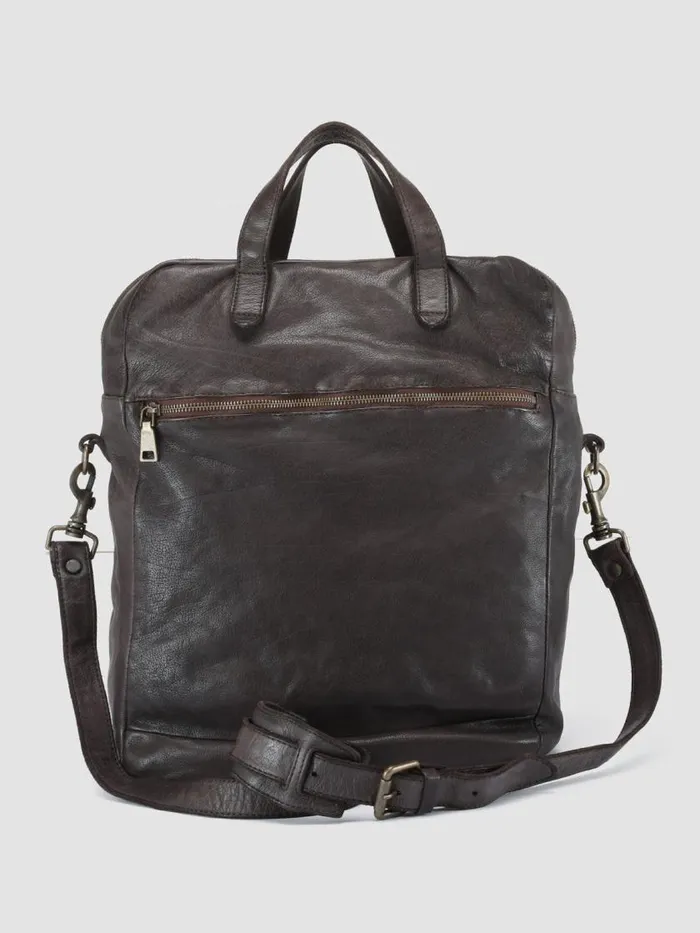 Officine Creative Bags HELMET 041 Truffle Burgundy Leather Tote Bag 8211 Men Officine Creative Bags HELMET 041 Truffle Burgundy Leather Tote Bag 8211 Men