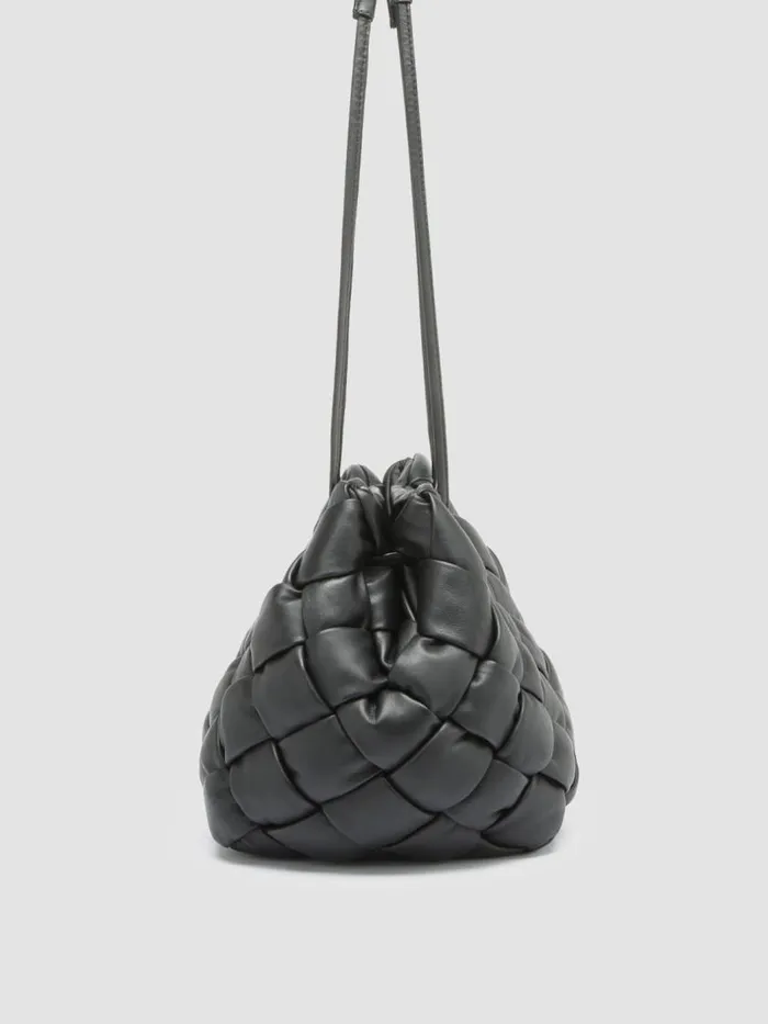 Officine Creative Bags OC CLASS 059 Nero Black Leather Handbag 8211 Women