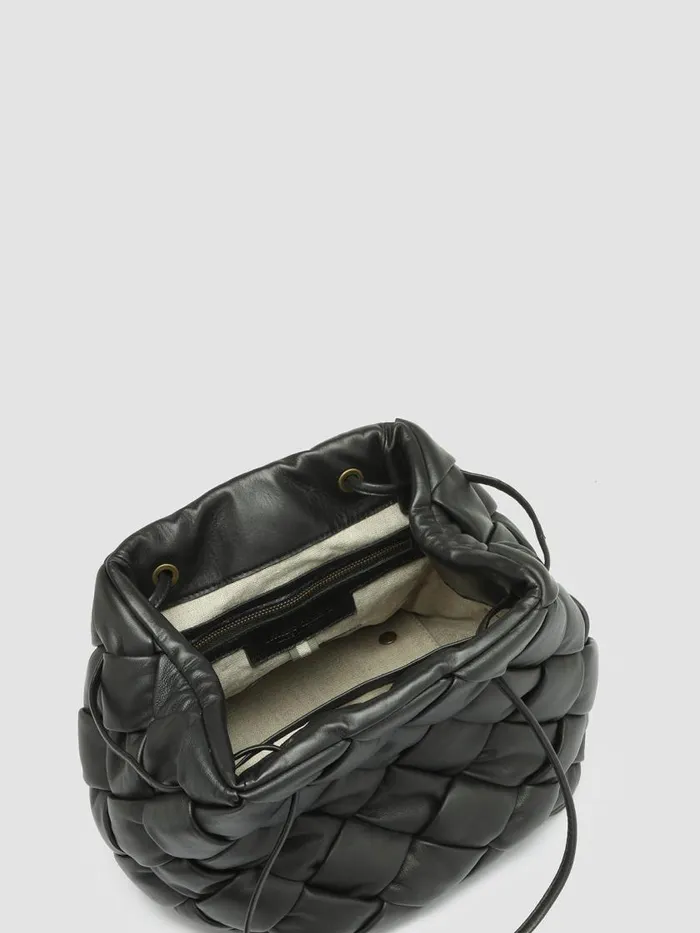 Officine Creative Bags OC CLASS 059 Nero Black Leather Handbag 8211 Women